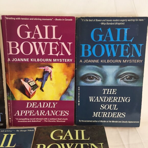 Lot of 7 Paperback Books by Mystery Author Gail Bowen Joanne Kilbourn Mysteries - Picture 4 of 5